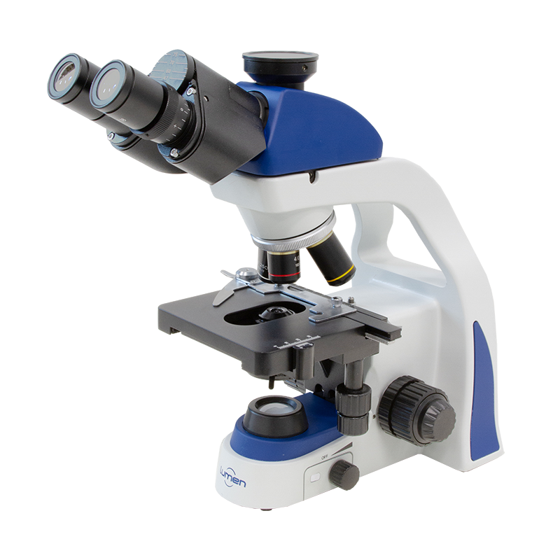 Microscópio Biológico Trinocular LED 1600X LM2120TL Lumen®