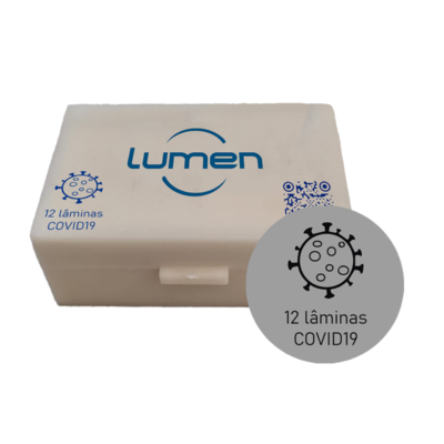 Conjunto de lâminas preparadas COVID-19 LM-COVID-12 Lumen®