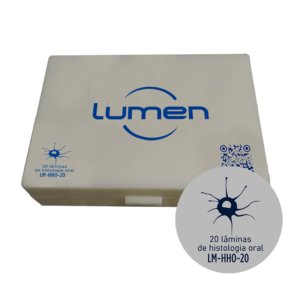 Conjunto de lâminas preparadas de Histologia Oral LM-HHO-20 Lumen®