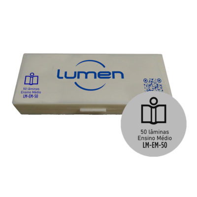 Conjunto de Lâminas para Ensino médio LM-EM-50 Lumen®