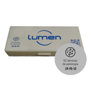 Conjunto de lâminas preparadas de Patologia Veterinária LM-PA-50 Lumen®
