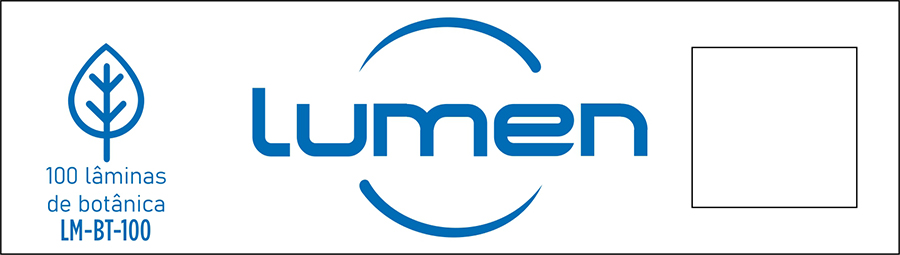 Conjunto de lâminas preparadas de Botânica LM-BT-100 Lumen®